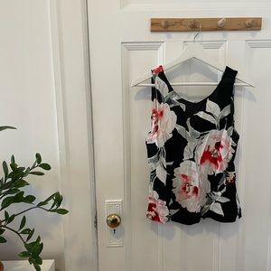 Floral Opened Back Camisole
